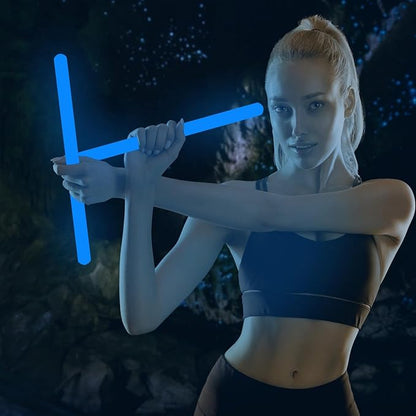 16 Inch Industry Grade Glow Sticks Bulk 5 PCS Bright Jumbo Light Sticks Glow in The Dark Emergency Huge Glow Sticks for Camping,Hiking,Hurricane, Earthquake, Survival Kit Accessories