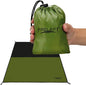 Frelaxy Pocket Picnic Blanket, Waterproof Beach Blanket, Compact Camping Blanket, Lightweight Outdoor Blanket for Beach Festival Camp Picnic Hiking Travel (Army Green, 57'' x 71'')