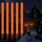 16 Inch Industry Grade Glow Sticks Bulk 5 PCS Bright Jumbo Light Sticks Glow in The Dark Emergency Huge Glow Sticks for Camping,Hiking,Hurricane, Earthquake, Survival Kit Accessories