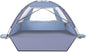 Happy Travel Beach Tent Sun Shelter for 3/4/5/6/7/8 Person, Portable UPF 50+ UV Protection Beach Shade Canopy for Family & Baby, Lightweight & Easy Setup Beach Cabana with 3 Ventilation Mesh Windows