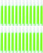 24 Pack Bright Glow Sticks Emergency Green Glow Sticks with 12 Hour Duration Chem Lights Sticks for Camping, Lights Parties, Emergency Light, Survival Kit, Blackout, Kids Activities