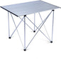 iClimb Ultralight Compact Camping Folding Table with Carry Bag (Reinforced Silver - XL)