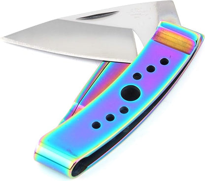 613 Pocket Folding Knife Stainless Steel Blade Handle