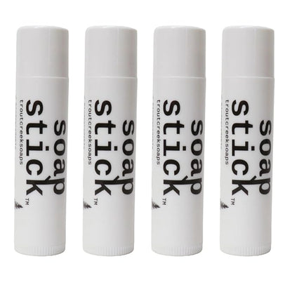 4pk Soap Stick: travel-sized, natural soap for hiking, camping, and traveling