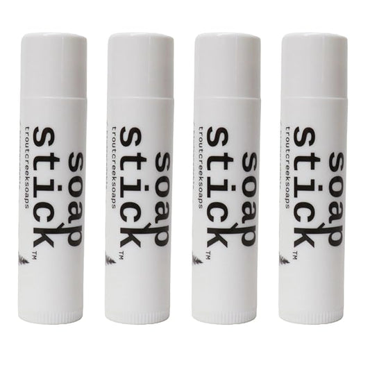 4pk Soap Stick: travel-sized, natural soap for hiking, camping, and traveling