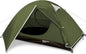 Bessport Camping Tent 1/2 Person Tent Waterproof Two Doors Backpacking Tent Easy Setup Lightweight for Outdoor, Hiking Mountaineering Travel