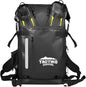 30L Heavy-Duty 100% Waterproof Backpack - Equipment Pocket, Carabiner - Roll Top Floating Dry Bags (Jet Black)