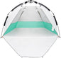 Beach Tent Pop Up Shade, Instant Beach Tents Sun Shelter with UPF 50+ UV Protection, Lightweight & Easy Setup Tent 2-6 Person