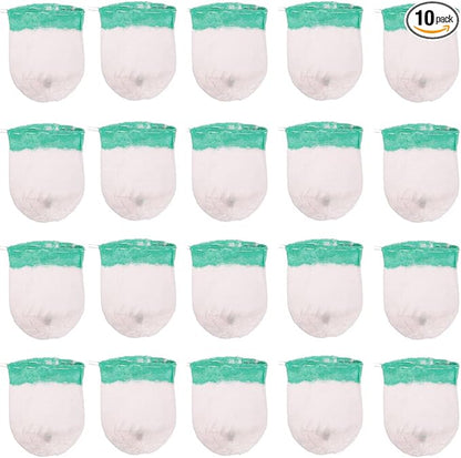 20pcs Propane Lantern Mantles for Gas Lantern Propane Light Mantle for Outdoor Camping Lantern Natural (20 Pcs)