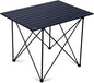 iClimb Ultralight Compact Camping Folding Table with Carry Bag (Reinforced Black - XL)