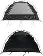 TENPLAY 1-Person Cot Tent Flysheet,Must be Used with Matching Inner Tent, Lightweight,Waterproof, Sun Protection,Nylon, Easy Setup,Expandable Rainfly for Camping, Hiking, Backpacking, Picnics