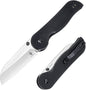 Kizer Seahorse Pocket Knife, 3.03 Inches Folding Knife with 9Cr18MoV Steel Blade, Black G10 Survival Hunting Knife with Thumb Stud Opener, EDC Tactical Knife L3009A1
