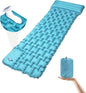 Sleeping Pad for Camping with Built-in Foot Pump(Upgrade),Ultralight Inflatable Camping Sleeping Pads, Durable Waterproof Camping Pad, Portable Compact Sleeping Pad (Nylon)