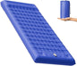 Sleeping Pad 4.7" Extra Thick, Upgraded Reinforced Support Structure with Built-in Foot Pump and Pillows Portable Camping Air Mattress Bed for Tent Backpacking Hiking