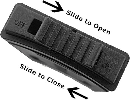 2-Pack Knife Belt Clip Outdoor Loops Gun Blade Sheath Tool Lock with Mounting Hardware, Mag Pouches Sheath Holster, Universal Utility EDC Belt Clip Camping DIY Clip Gun Holsters(Black)