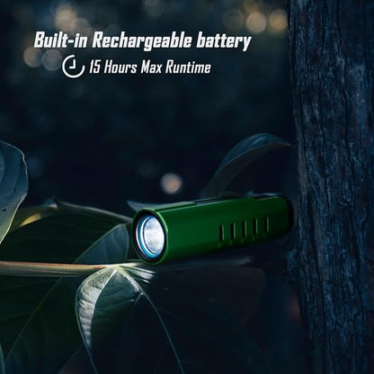 IMALENT LD70 Pocket EDC Flashlight, 4000 Lumens Compact Bright Powerful Flashlights with CREE XHP70.2 LED, Rechargeable Handheld Torch for Camping and Hiking (Fruit Green)