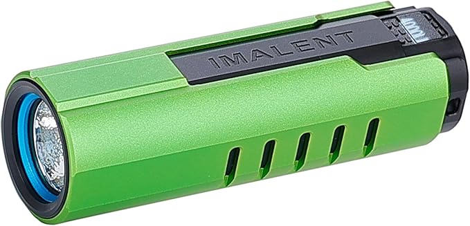 IMALENT LD70 Pocket EDC Flashlight, 4000 Lumens Compact Bright Powerful Flashlights with CREE XHP70.2 LED, Rechargeable Handheld Torch for Camping and Hiking (Fruit Green)
