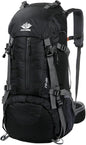 50L Hiking Backpack Men Camping Backpack with rain cover 45l+5l Lightweight Backpacking Backpack Travel Backpack