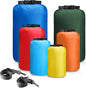 6 Pcs Dry Bags Waterproof，Lightweight dry bags for kayaking waterproof，Multi-Size Outdoor dry sack Waterproof Bag for Boating, Beach, Hiking（3L,5L,8L,12L,15L,25L）