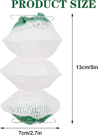 DIVINA VITAE 6Pack Lantern Mantles 3-Layer Gas Lamp Mantles with 2 Install Clip, Propane Lantern Mantles for Outdoor Camping Lights Gas Lantern Kerosene Lantern