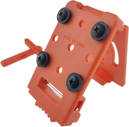 2-Pack Tactical Belt Clip Outdoor Camping Knife Blade Lock with Screws, Universal Utility EDC Belt Clip Gun Holsters Mag Pouches Sheath Tools with Hardware (Orange)