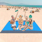 Ceresa Inc Beach Blanket Sandproof Waterproof Beach Mat, Lightweight Quick Drying Picnic Mat for Beach Camping Picnic Travel Hiking 79" X 83" for Family Outdoor Playing Supply