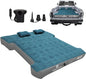 Umbrauto Inflatable Truck Air Mattress for 5.5-5.8ft Full Size Short Bed, Camping Pickup Tent for Outdoor Travel - Slate