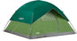 Coleman Sundome 4-Person Tent with Rainfly, Weatherproof Tent Sets Up in 10 Mins