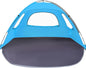 WhiteFang Beach Tent Anti-UV Portable Sun Shade Shelter for 3/4/6/8 Person, Extendable Floor with 3 Ventilating Mesh Windows Plus Carrying Bag, Stakes and Guy Lines