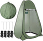 Pop Up Tent Upgrade Privacy Shower Tent Portable Outdoor Sun Shelter for Toilet Camping Biking Beach with Carry Bag