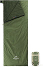 Naturehike Lightweight Sleeping Bag - Compact, Ultralight, Envelope Backpacking Bag - Portable, Waterproof, Comfortable With Compression Sack for 3 Season Camping, Traveling, Hiking