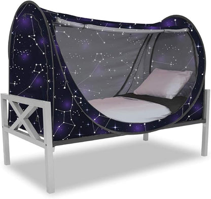 Privacy Pop Eclipse Bed Tent - Full/Starry Constellation