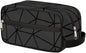 Black Triangle Hanging Toiletry Bag,Travel Hygiene Kits for Boys Mens,Waterproof Makeup Carry-on Bags,Cosmetic Bag,TSA Approved Shave Dopp Kit for Toiletries Shower Bathroom Accessories Gifts