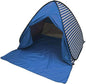YBK Tech New Stripe Style Automatic Pop Up Beach Tent UV Protection Instant Portable Quick Cabana Sun Shelter for 2-3 Persons (Dark Blue)