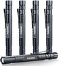 5PCS LED Pen Light Flashlight Ultra Slim 1000LM Penlight Waterproof Pocket Flashlight for Indoor Outdoor Inspection Work Repair and Emergency 5.5inch
