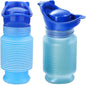 Set of 2 Portable Travel Urinal, Collapsible Urinals for Men and Women, Reusable Kids Potty, Personal Pee Bottle for Outdoor Camping, Long Road Trip and in Traffic