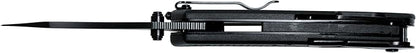 Kershaw Funxion EMT (8100); Multifunction Folding Pocketknife; 3 inch Partially Serrated Stainless Steel Blade; Carabiner Clip, Cord Cutter, Screwdriver Tip, Hex Wrench, Glassbreaker Tip , Black