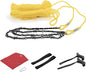36 Inches handsaw, 48 Cutting Teeth/Blades(24 Double-side/Bi-Directional),With Carry Pouch and High Reach Tree Limb Hand Rope,For Outdoor Surviving,Camping,Hunting,Tree Branch Cutting