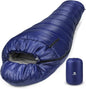 Bessport Mummy Sleeping Bag | 15-45 ℉ Extreme 3-4 Season Sleeping Bag for Adults Cold Weather– Warm and Washable, for Hiking Traveling & Outdoor Activities