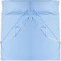 Brand - GANNAFEE Cotton Sleeping Bag Liner with Zipper - 100% Cotton Travel Sheet Sleep Sack Adult - Travel Sleeping Bag for Hotels Camping Hiking