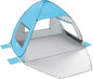 TOBTOS UPF 50+ Pop Up Beach Tent, Easy Set Up Beach Umbrella, Sun Shelter for 2-3 People UV Protection Portable Sunshade, Baby Canopy Cabana, Lightweight with Carry Bag