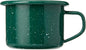 GSI Enameled Steel Outdoors 4 fl. oz. Cup, Green