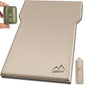SUV Air Mattress Car Bed Camping, Inflatable Car Camping Pad with Air Pump, Ultrathick Memory Foam Camping Mattress, 9.0 R-Value Insulated Sleeping Pad 2 Person, Camping Mat for Hiking and Backpacking