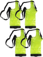4Pcs Universal Two Way Radio Waterproof Case Bag Portable Walkie Talkie Rainproof Pouch with Adjustable Strap Compatible for Motorola Kenwood Midland UV-3R UV-5R PX-888 Walkie Talkie Radio (Green)
