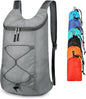 16L Hiking-Daypack Lightweight-Foldable Travel-Backpack Water-Resistant Camping Outdoor Packable Easy Carry-on Bag (Gray)