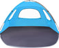 WhiteFang Beach Tent Anti-UV Portable Sun Shade Shelter for 3/4/6/8 Person, Extendable Floor with 3 Ventilating Mesh Windows Plus Carrying Bag, Stakes and Guy Lines
