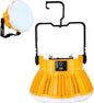 2400LM LED Camping Lantern Light for Dewalt 18V 20V MAX Battery, 3 Adjustable Brightness Cordless Portable LED Work Light Floodlight with Hook for Tent Jobsite Ceiling Light(No Battery)