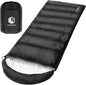 VENTURE 4TH Backpacking Sleeping Bag – XXL, Double and Single Sizes - Lightweight Warm & Cold Weather Sleeping Bags for Adults, Kids & Couples – Ideal for Hiking, Camping & Outdoor Adventures