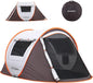 EchoSmile Camping Instant Pop Up Tent, 2/4/6/8/10 Person, Water Resistant Dome, Easy Setup for Camping Hiking and Outdoor, Portable with Carry Bag, 3 Season