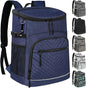 Cooler Backpack Insulated Leakproof Waterproof Backpack Cooler Bag 30/45 Cans, Large Capacity Lightweight Travel Camping Beach Backpack Cooler Ice Chest for Men and Women